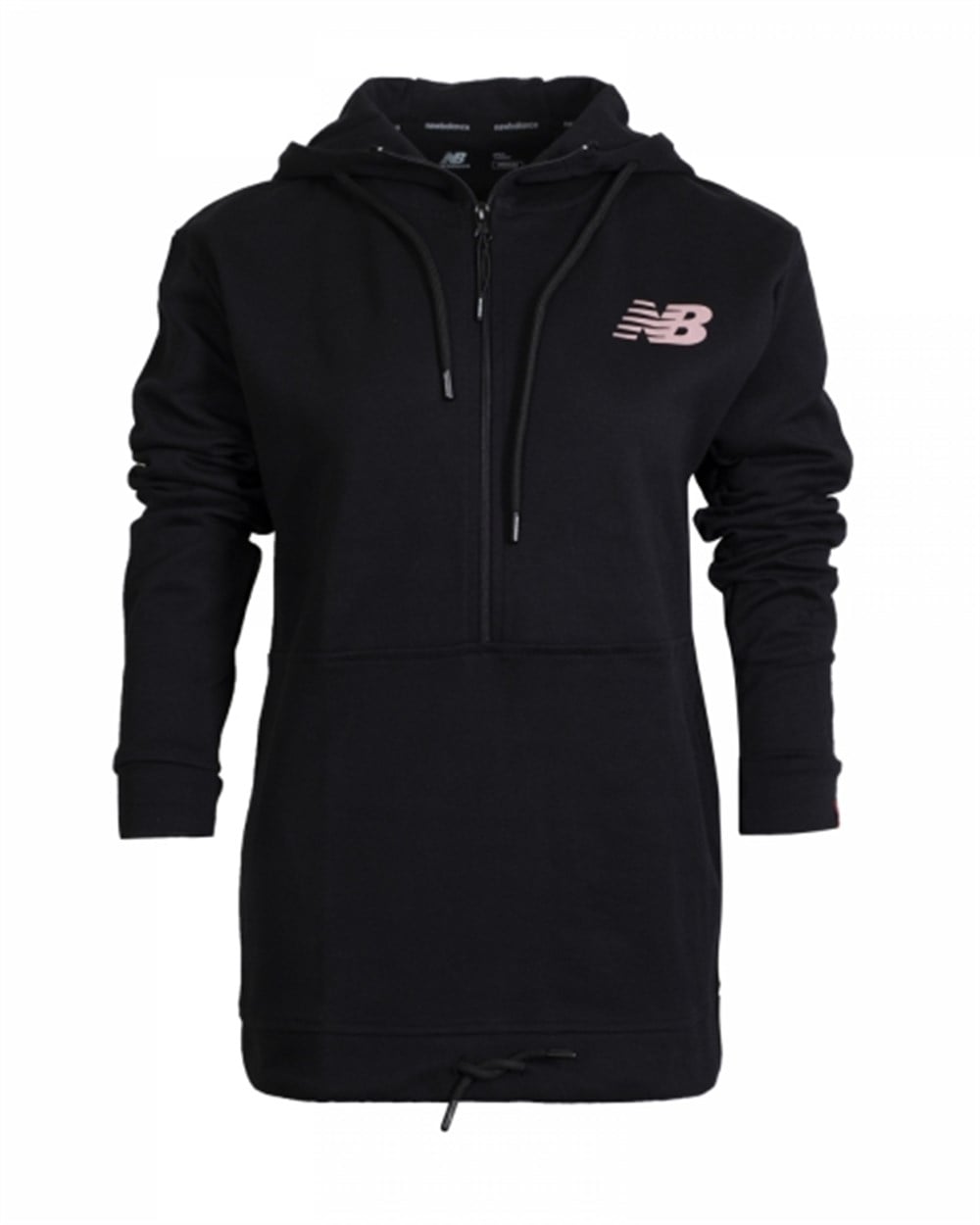 New Balance NB Lıfestyle Hoodıe Kadın Siyah Sweatshirt - WPH3128-BK