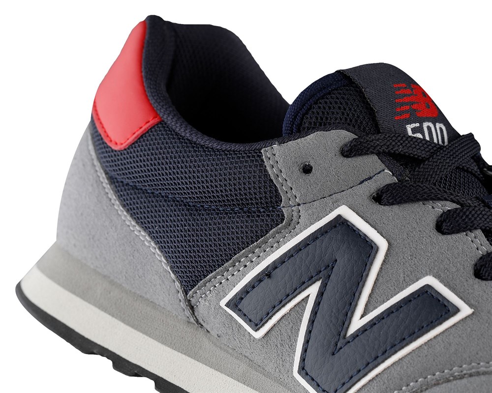 New Balance NB Lifestyle Mens Shoes Erkek Gri Günlük Spor Ayakkabı - GM500GGS
