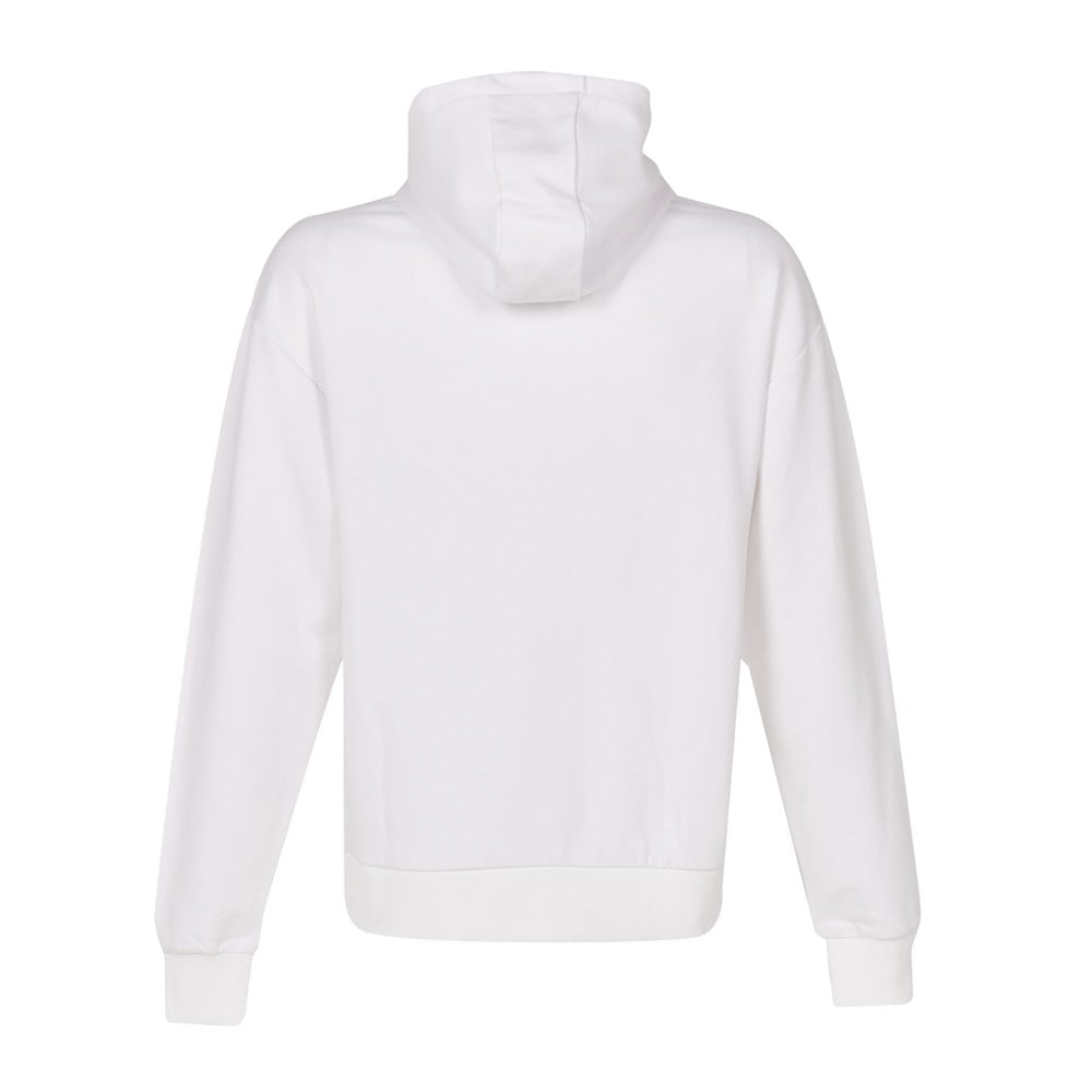 New Balance NB Mens Lifestyle Hoodie Erkek Beyaz Günlük Sweatshirt - MNH1243-WT