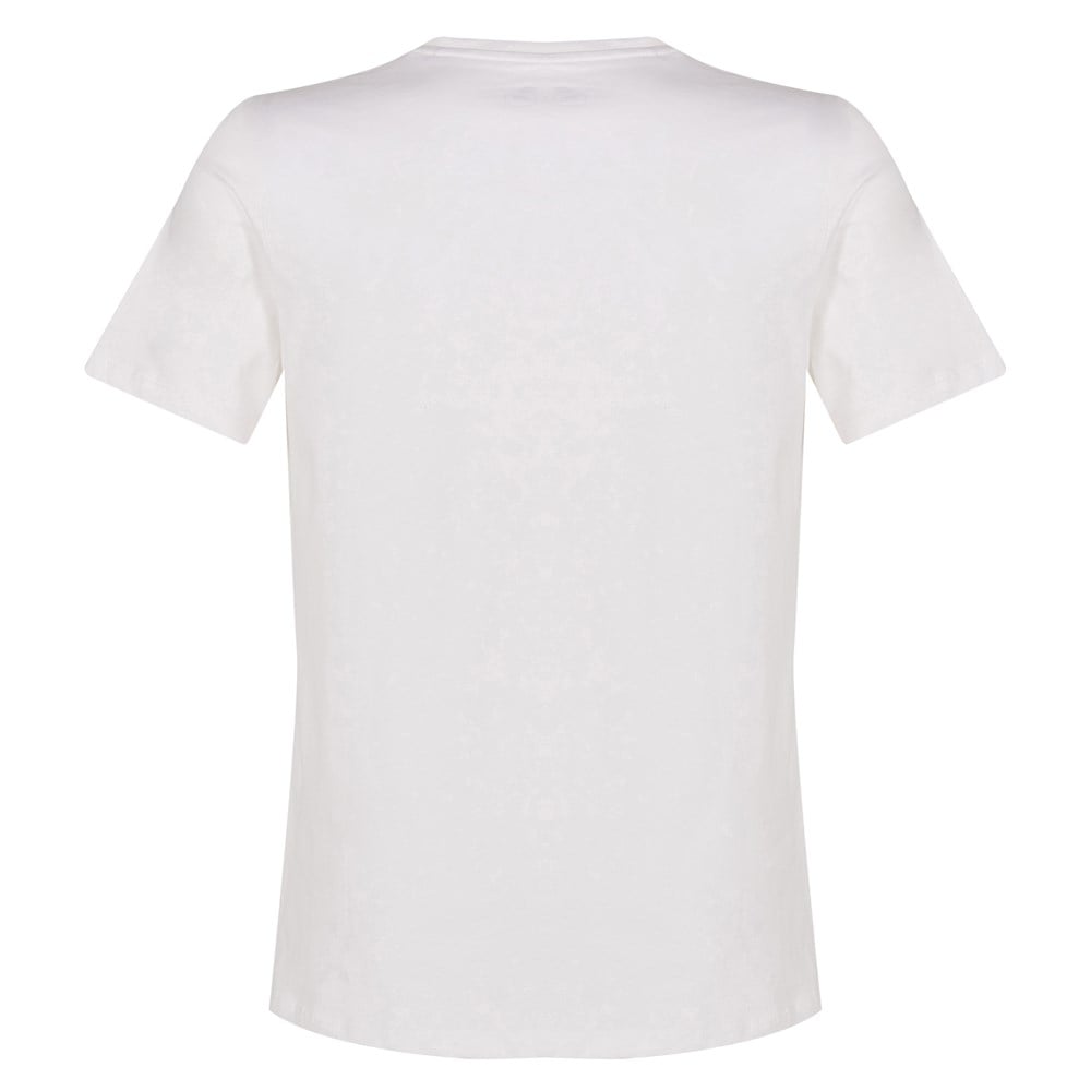 New Balance NB Mens Lifestyle T-shirt Erkek Beyaz Günlük T-shirt - MNT1234-WT