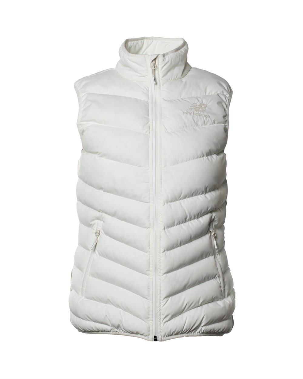 New Balance NB Womens Puffer Vest Kadın Beyaz Yelek - WPV3101-WT