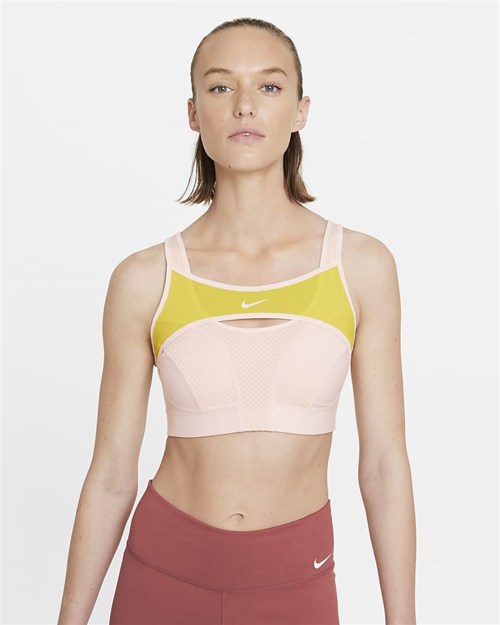 Nike Alpha Ultrabreathe Bra Kadın Pembe Sporcu Sütyeni - CZ4451-838
