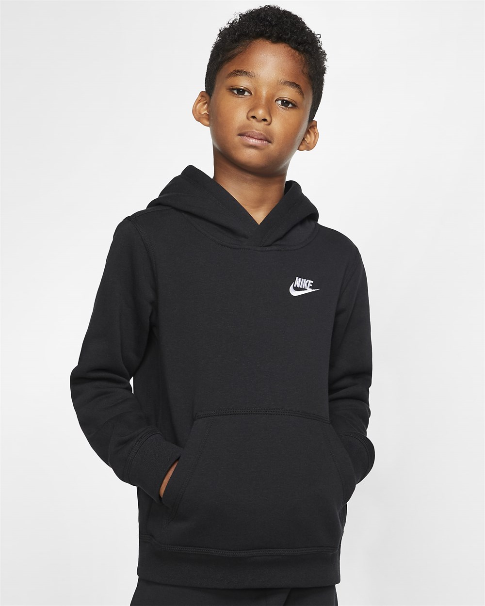 Nike B Nsw Club Po Hoodıe Çocuk Siyah Sweatshirt - BV3757-011