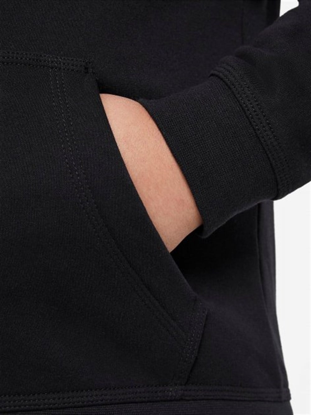 Nike B Nsw Hoodıe Fz Club Çocuk Siyah Sweatshirt - DA5067-011