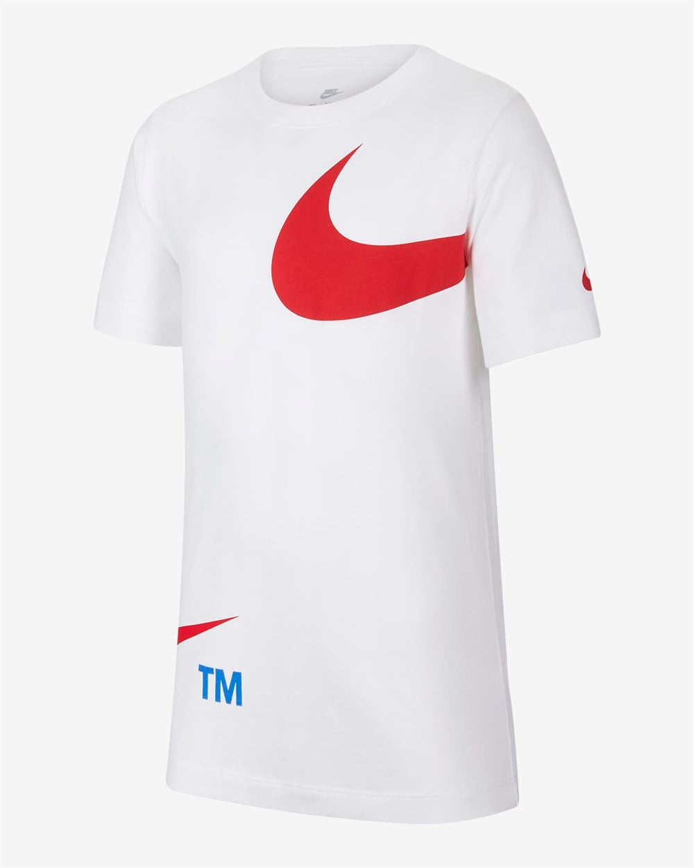 Nike B Nsw Tee Swoosh Pack Fa21 Çocuk Beyaz T-shirt - DJ6616-100