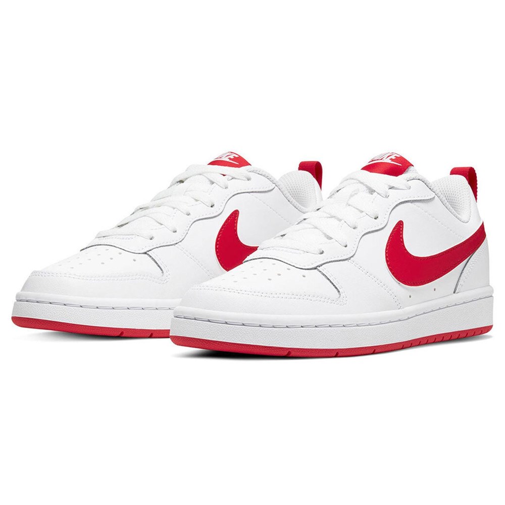 Nike Court Borough Low 2 (Gs) Çocuk Beyaz Koşu Ayakkabı  - BQ5448-120