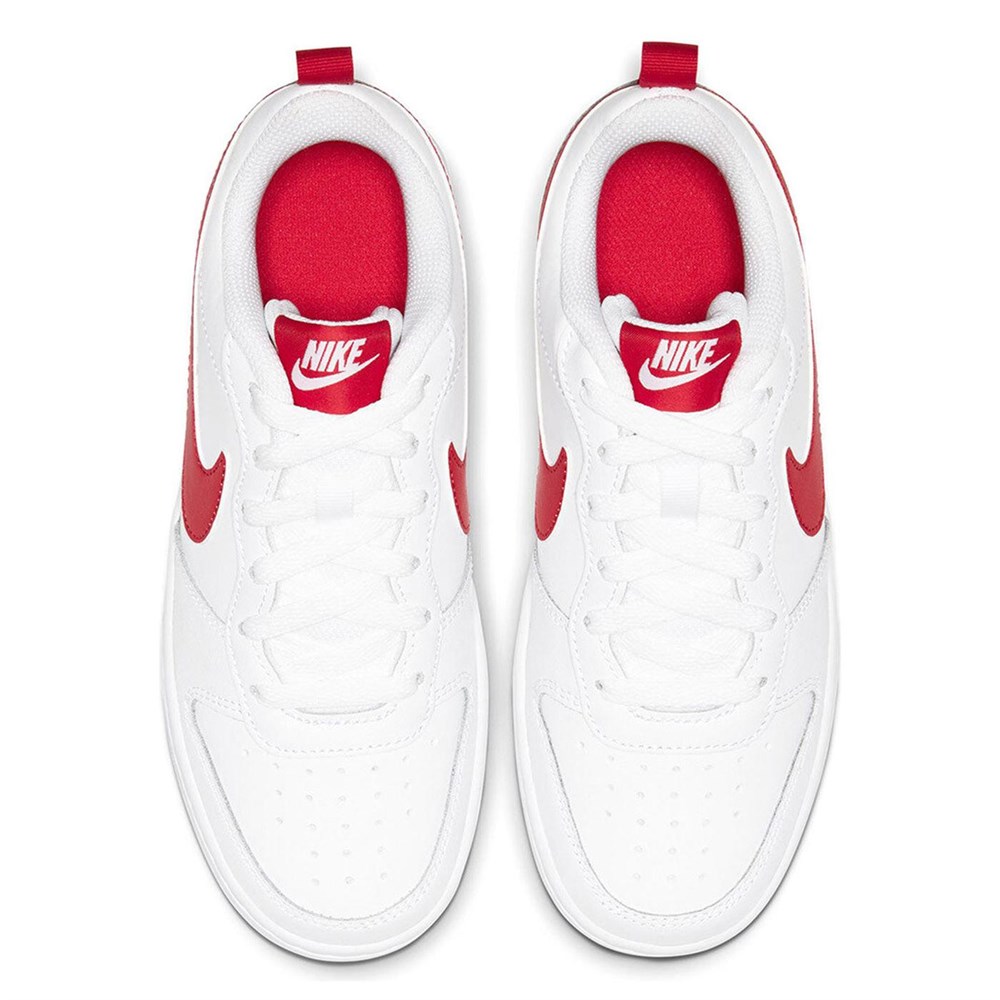 Nike Court Borough Low 2 (Gs) Çocuk Beyaz Koşu Ayakkabı  - BQ5448-120
