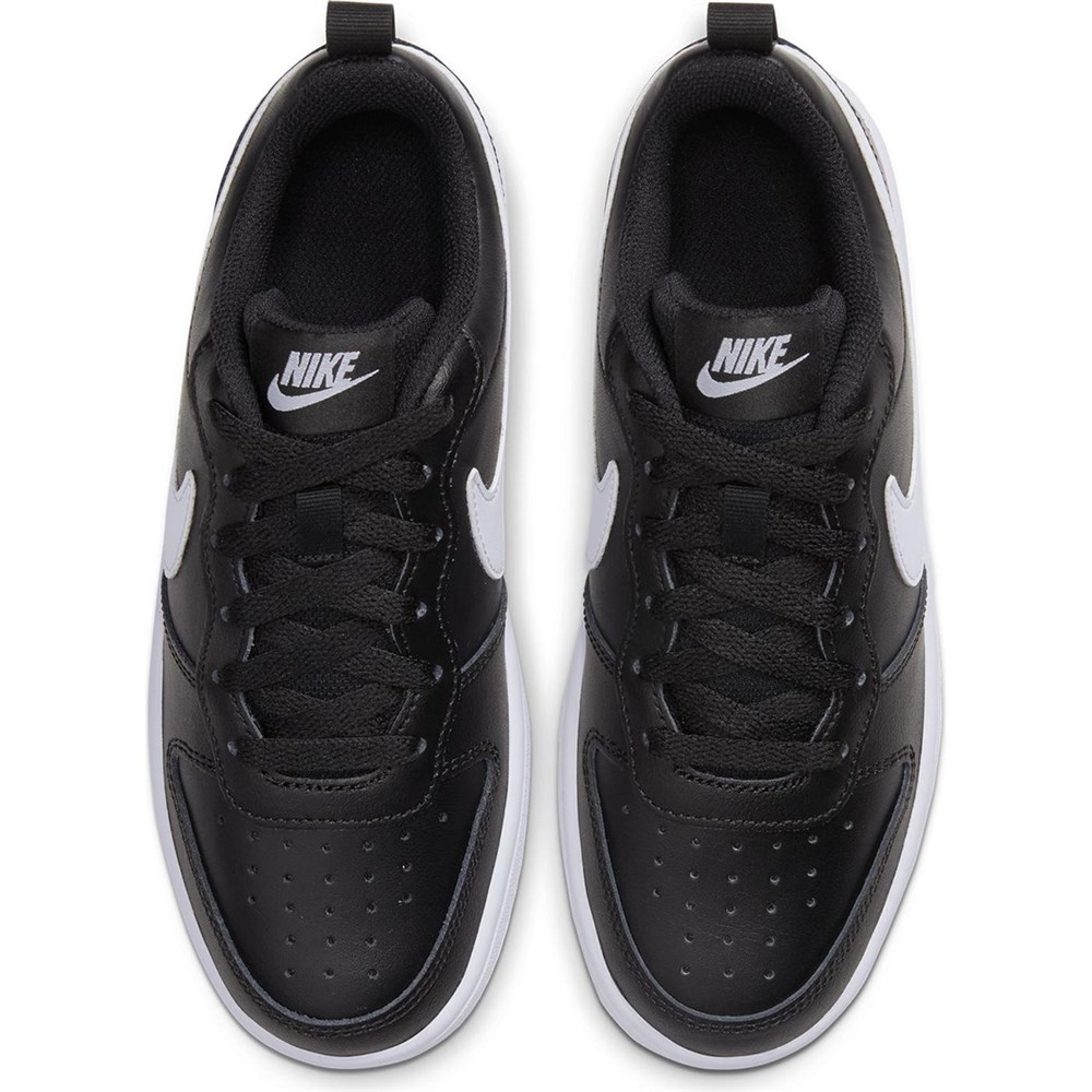 Nike Court Borough Low 2 (Gs) Çocuk Siyah Koşu Ayakkabı  - BQ5448-002