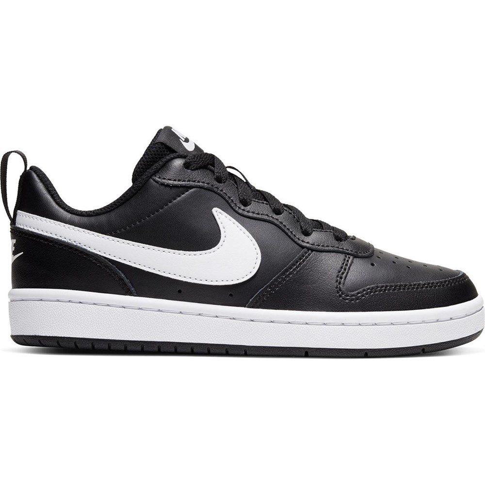 Nike Court Borough Low 2 (Gs) Çocuk Siyah Koşu Ayakkabı  - BQ5448-002