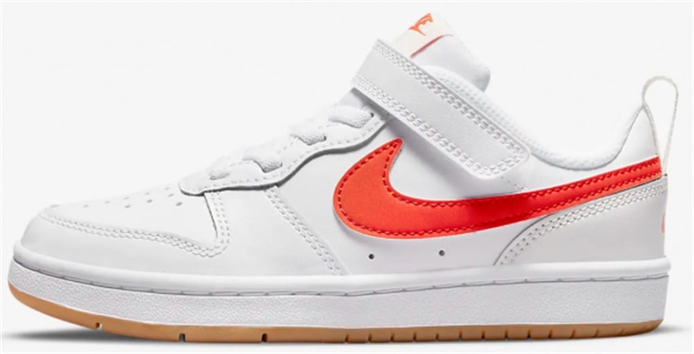 Nike Court Borough Low 2 (Psv) Çocuk Beyaz Koşu Ayakkabı  - BQ5451-114