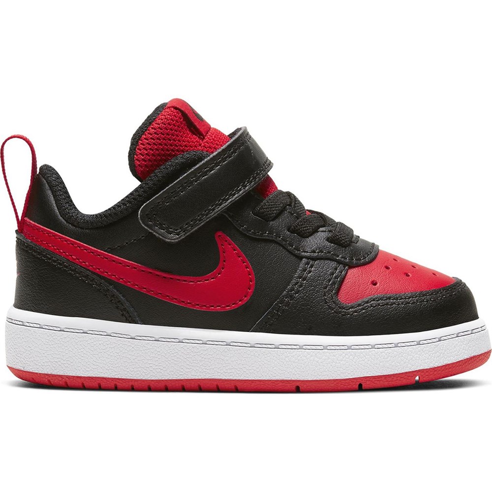 Nike Court Borough Low 2 (Tdv) Çocuk Siyah Koşu Ayakkabı  - BQ5453-007