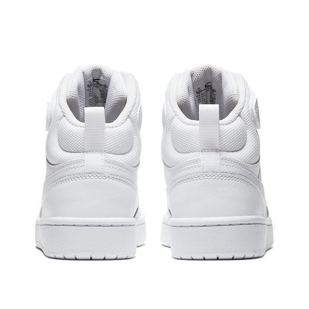 Nike Court Borough Mıd 2 (Gs) Çocuk Beyaz Koşu Ayakkabı  - CD7782-100