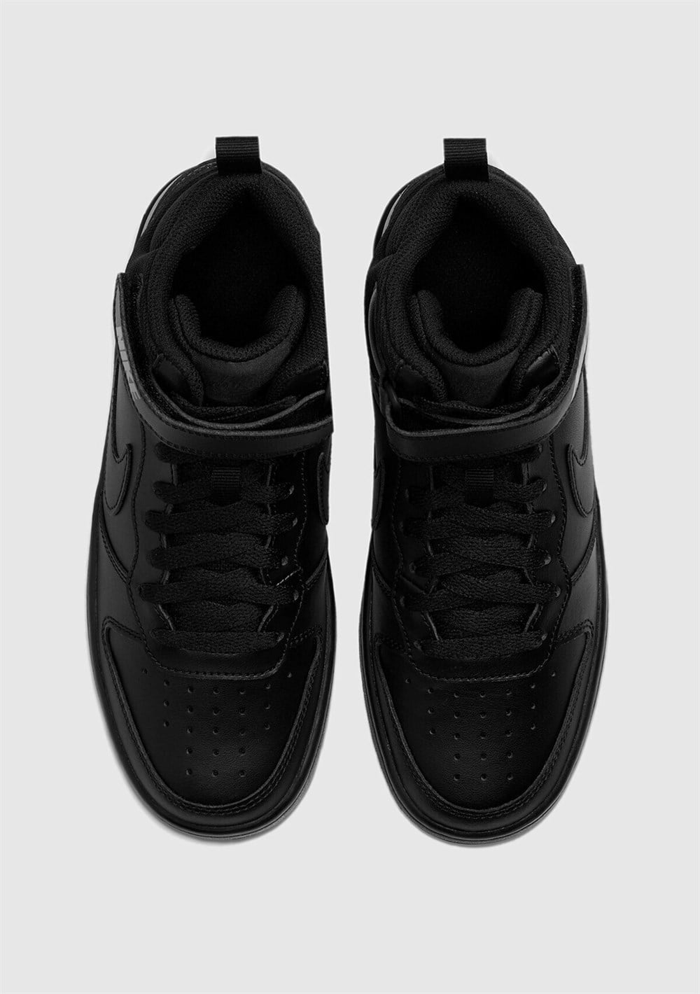 Nike Court Borough Mıd 2 (Gs) Çocuk Siyah Koşu Ayakkabı  - CD7782-001