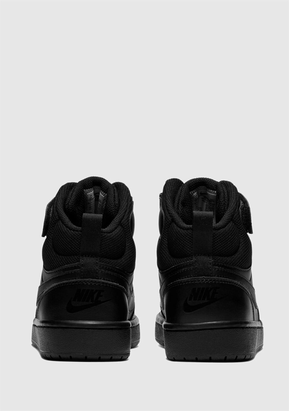 Nike Court Borough Mıd 2 (Gs) Çocuk Siyah Koşu Ayakkabı  - CD7782-001