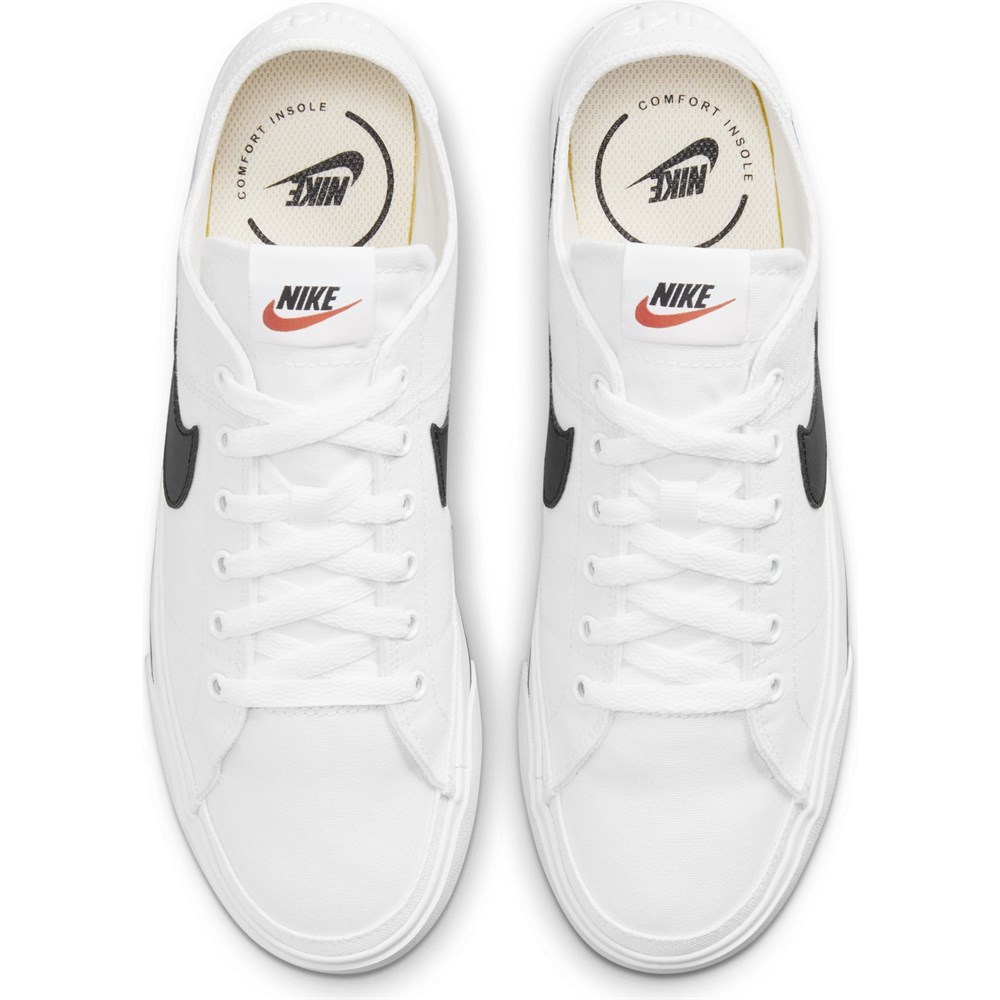Nike Court Legacy Cnvs Erkek Beyaz Günlük Ayakkabı  - CW6539-101