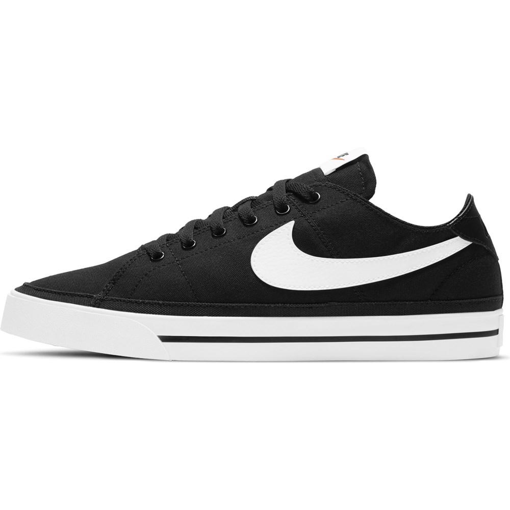 Nike Court Legacy Cnvs Erkek Siyah Günlük Ayakkabı  - CW6539-002