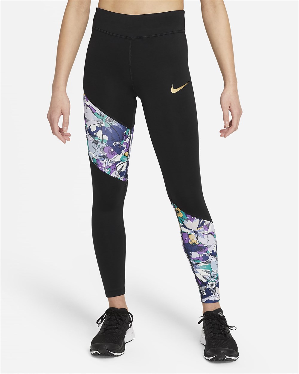 Nike G Nk Df One Leggıng Enrgy Çocuk Siyah Tayt - DC7090-010