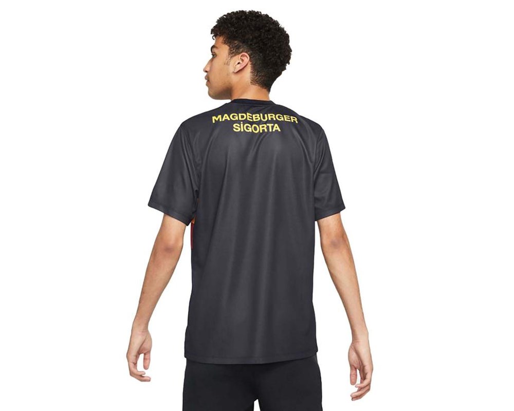 Nike Gs Mnk Df Ftbl Top Ss Aw Erkek Siyah T-shirt - CW2517-011
