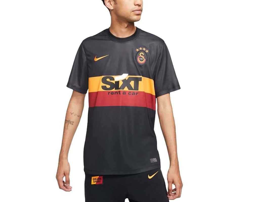 Nike Gs Mnk Df Ftbl Top Ss Aw Erkek Siyah T-shirt - CW2517-011