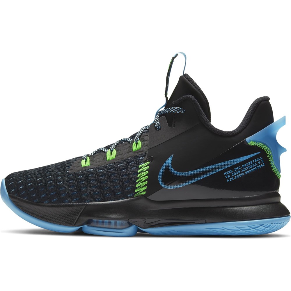 Nike Lebron Witness V Unisex Siyah Basketbol Ayakkabı - CQ9380-004
