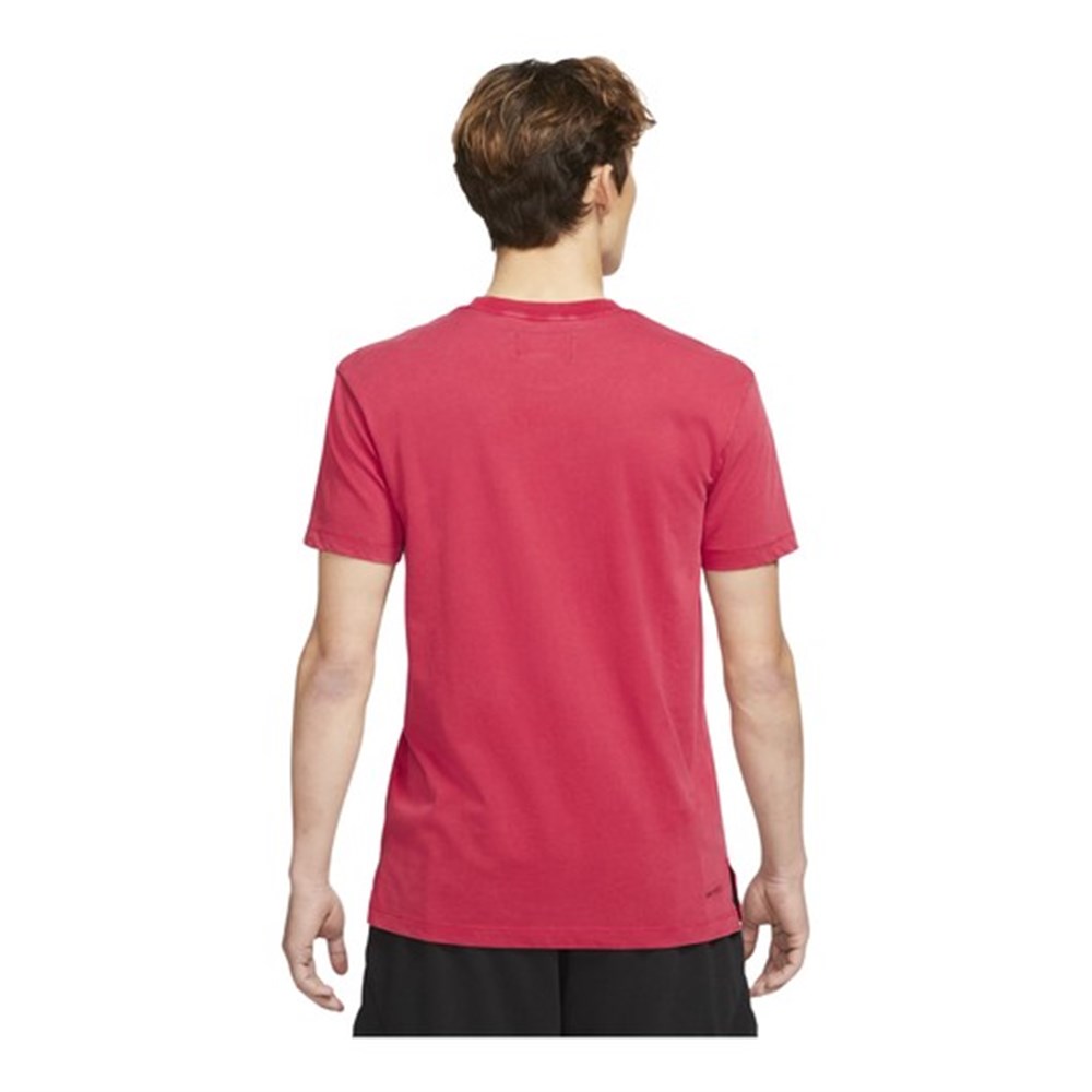 Nike M J Df Aır Dry Gfx Ss Top Erkek Kırmızı T-shirt - DA2694-687