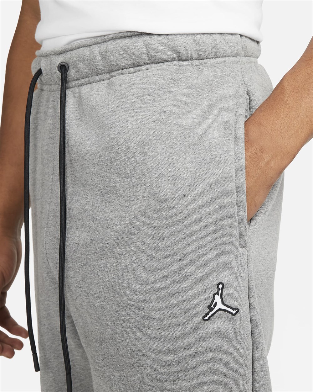 Nike M J Ess Flc Pant Erkek Gri Eşofman Altı - DA9820-091