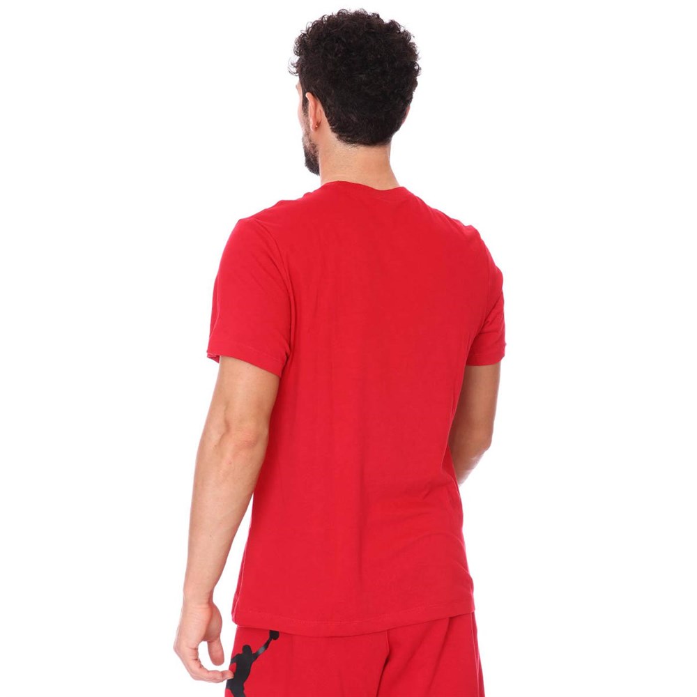 Nike M J Jumpman Df Ss Crew Erkek Kırmızı T-shirt - CW5190-687