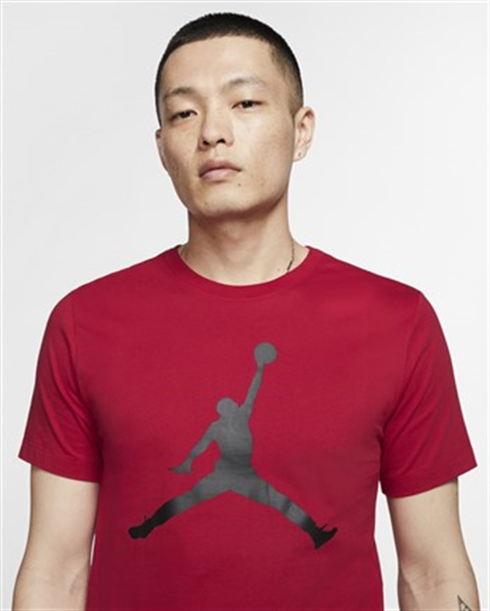 Nike M J Jumpman Ss Crew Erkek Kırmızı T-shirt - CJ0921-687