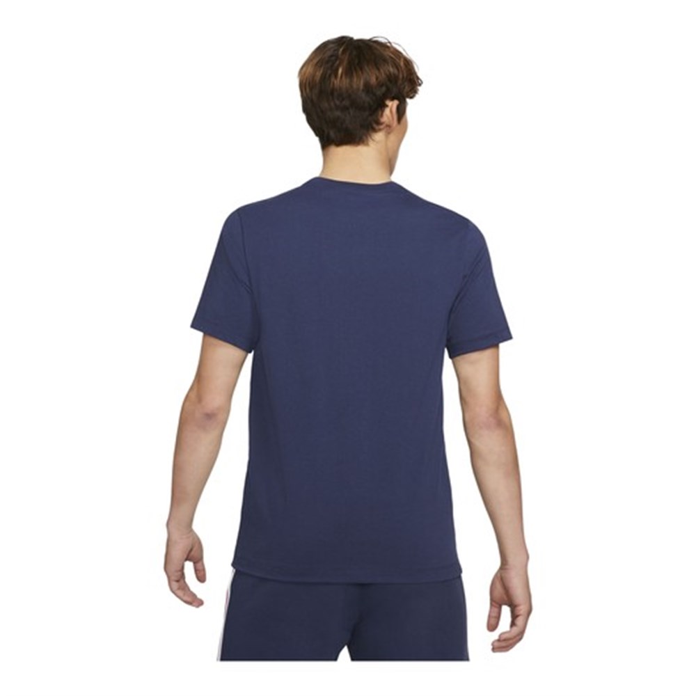 Nike M J Psg Wordmark Tee Erkek Lacivert T-shirt - DB6510-410