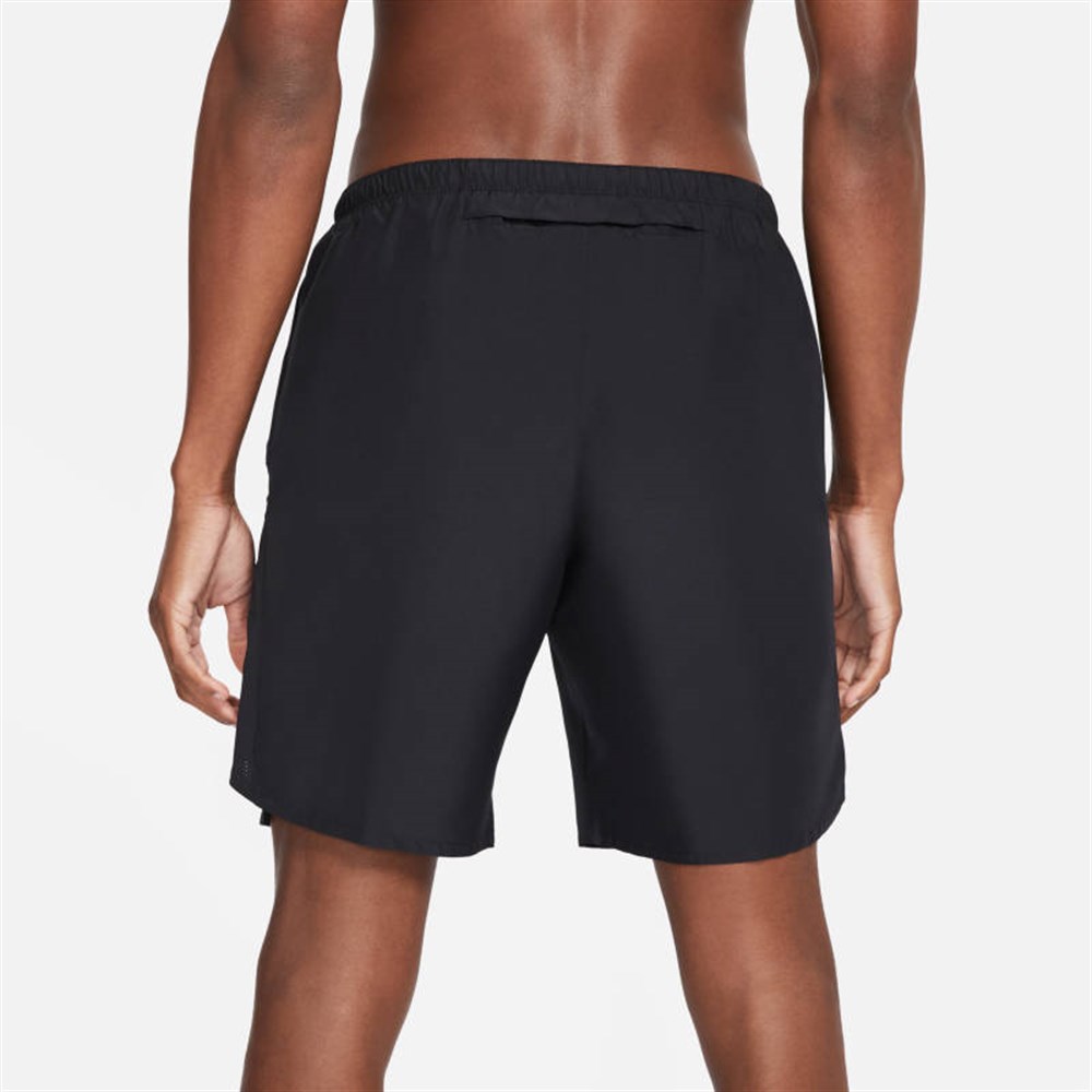 Nike M Nk Df Challenger Short 9Bf Erkek Siyah Şort - CZ9064-010