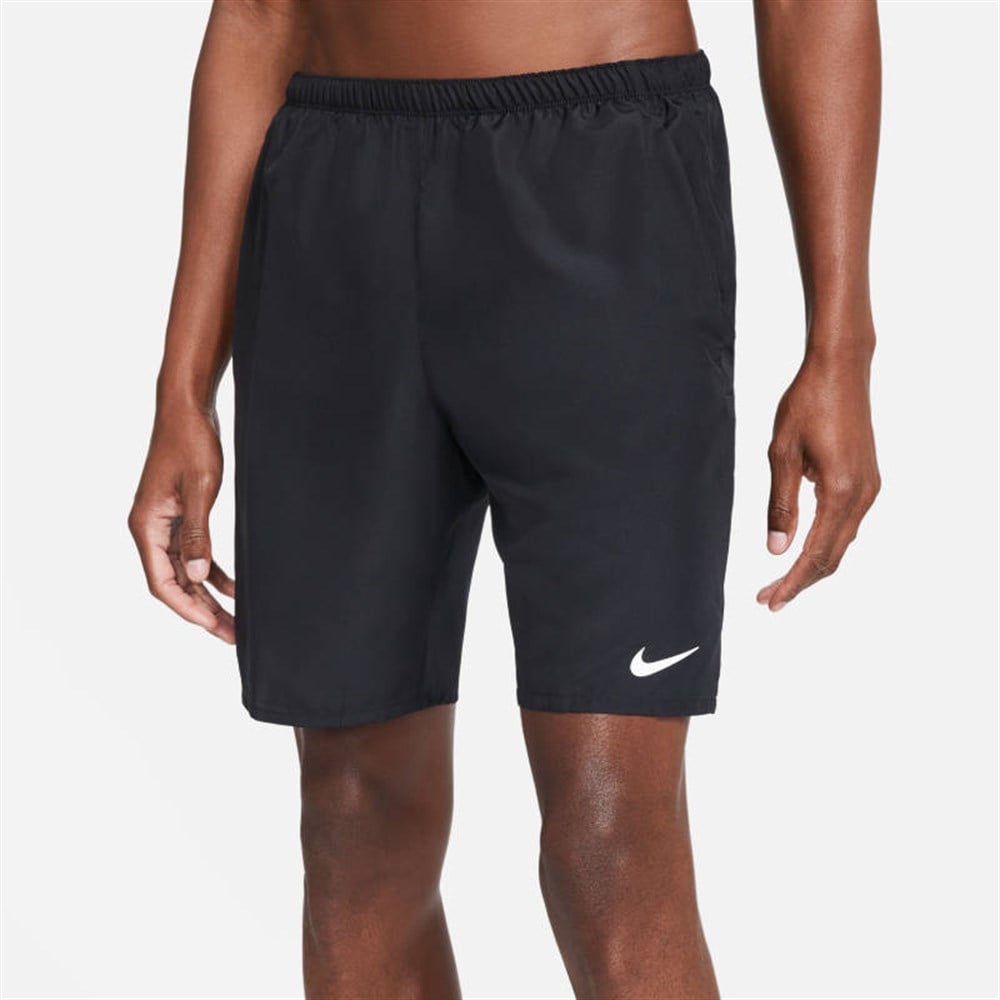 Nike M Nk Df Challenger Short 9Bf Erkek Siyah Şort - CZ9064-010