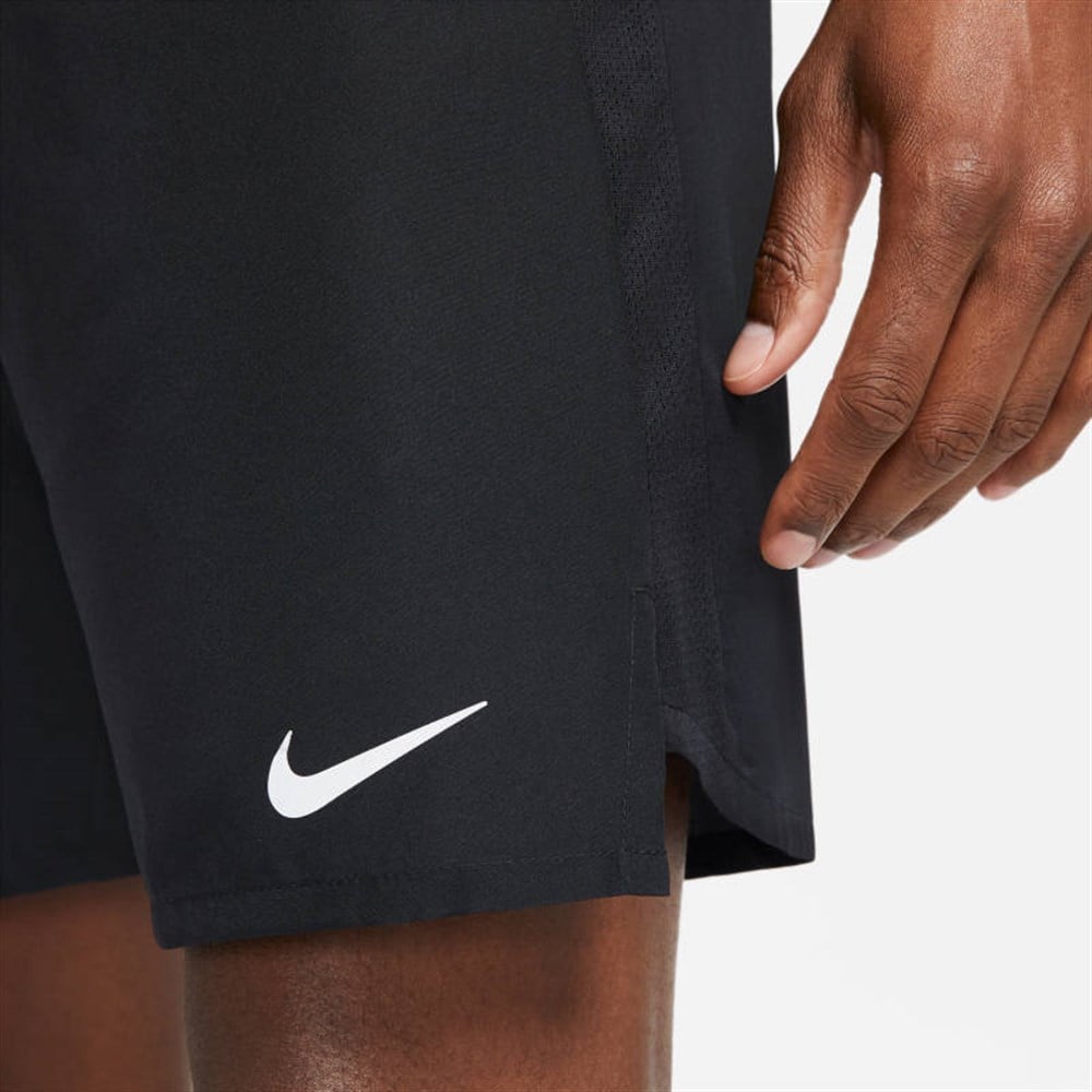 Nike M Nk Df Challenger Short 9Bf Erkek Siyah Şort - CZ9064-010