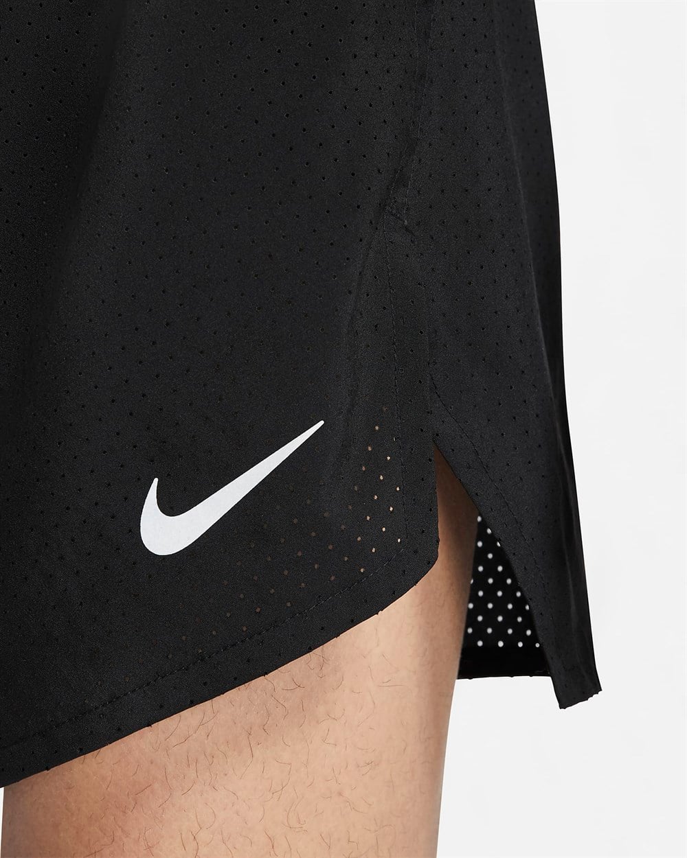 Nike M Nk Df Fast 4In Short Erkek Siyah Şort - CJ7847-010