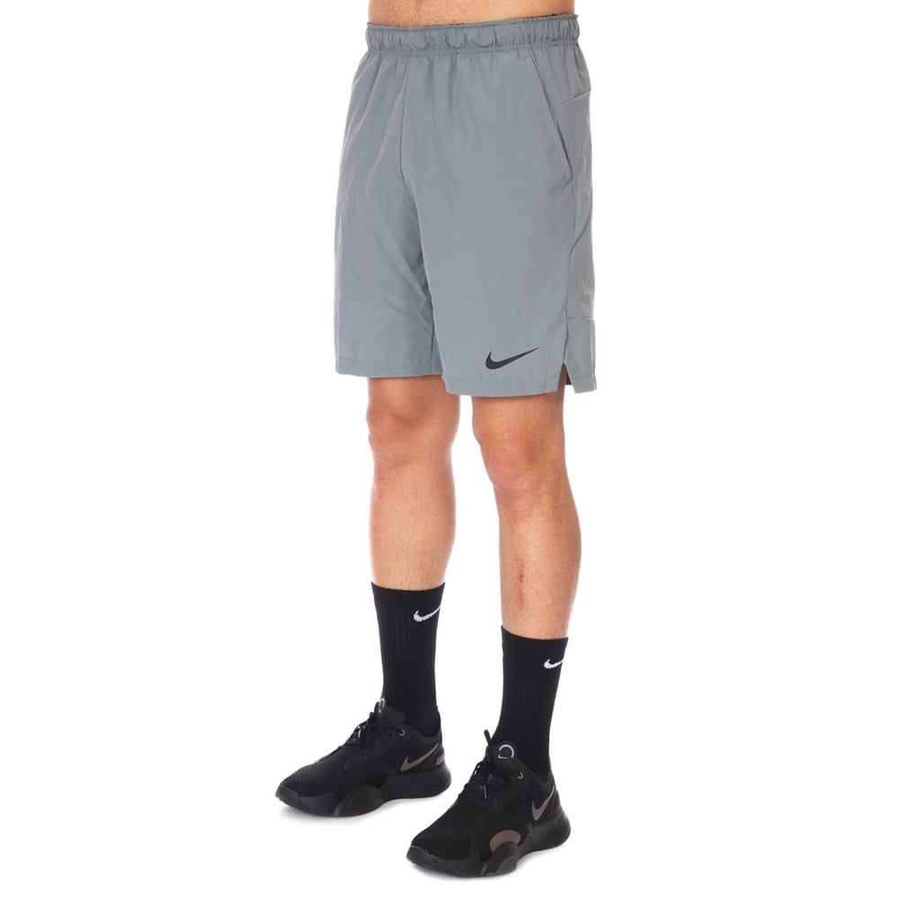 Nike M Nk Df Flex Wvn Short Erkek Gri Şort - CU4945-084