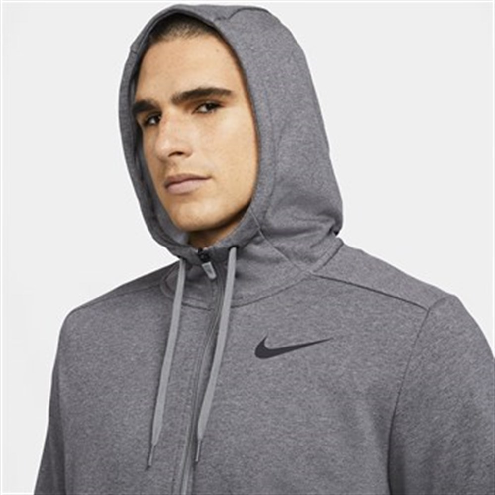 Nike M Nk Df Hdıe Fz Fl Erkek Gri Sweatshirt - CZ6376-071