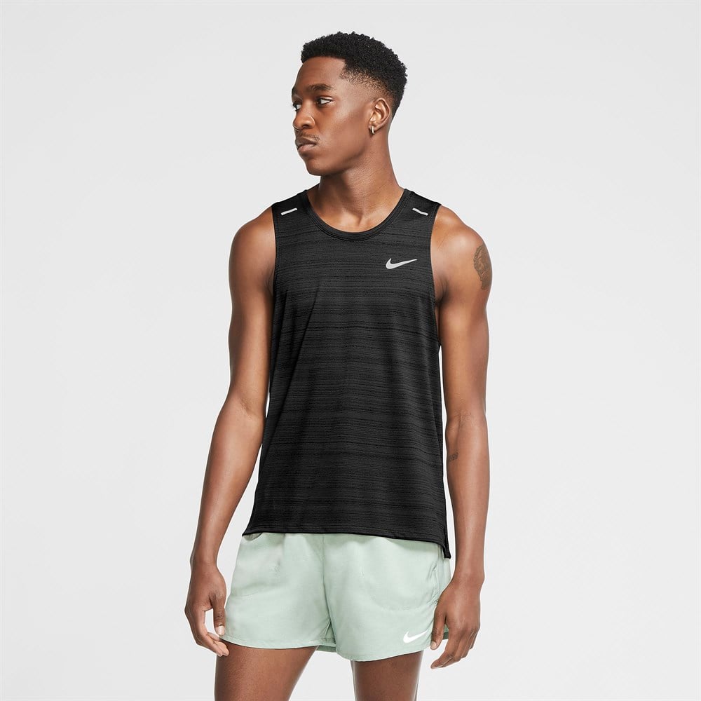 Nike M Nk Df Mıler Tank Erkek Siyah Atlet - CU5982-010