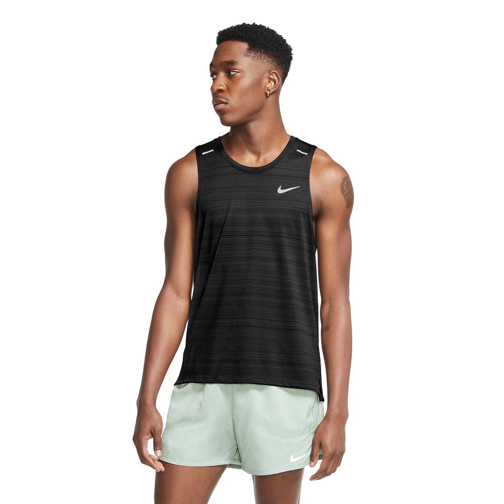 Nike M Nk Df Mıler Tank Erkek Siyah Atlet - CU5982-010