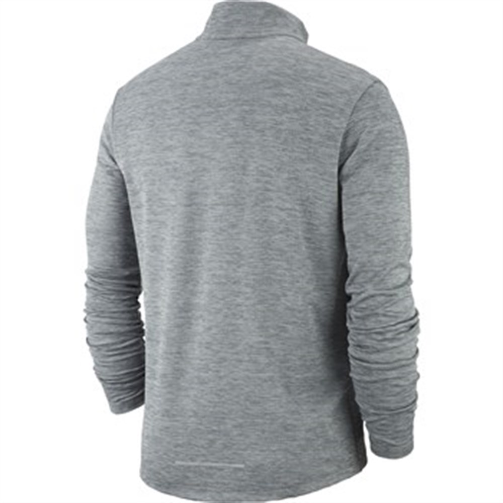 Nike M Nk Df Pacer Top Hz Erkek Gri T-shirt - BV4755-068