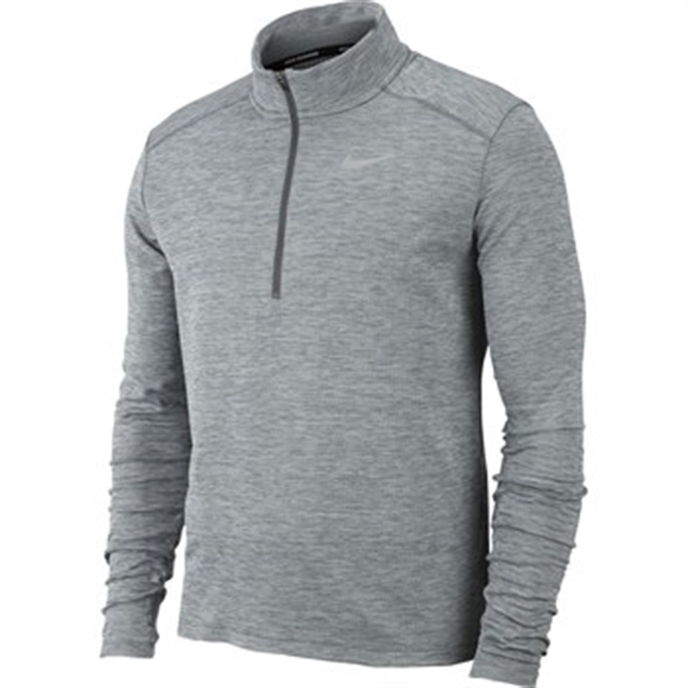 Nike M Nk Df Pacer Top Hz Erkek Gri T-shirt - BV4755-068