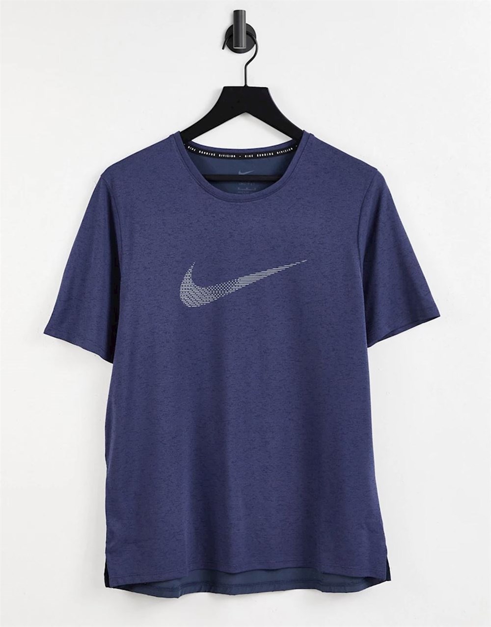 Nike M Nk Df Run Dvn Gx Mıler Ss Hy Erkek Mavi T-shirt - DD4780-437