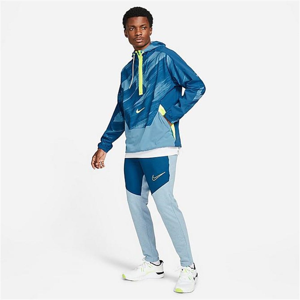 Nike M Nk Df Sc Wvn Hd Jkt Erkek Mavi Sweatshirt - DD1723-476