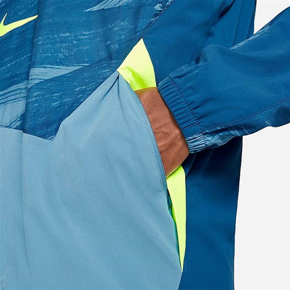Nike M Nk Df Sc Wvn Hd Jkt Erkek Mavi Sweatshirt - DD1723-476