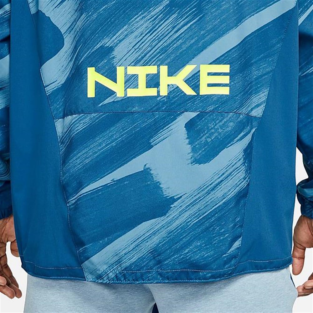 Nike M Nk Df Sc Wvn Hd Jkt Erkek Mavi Sweatshirt - DD1723-476