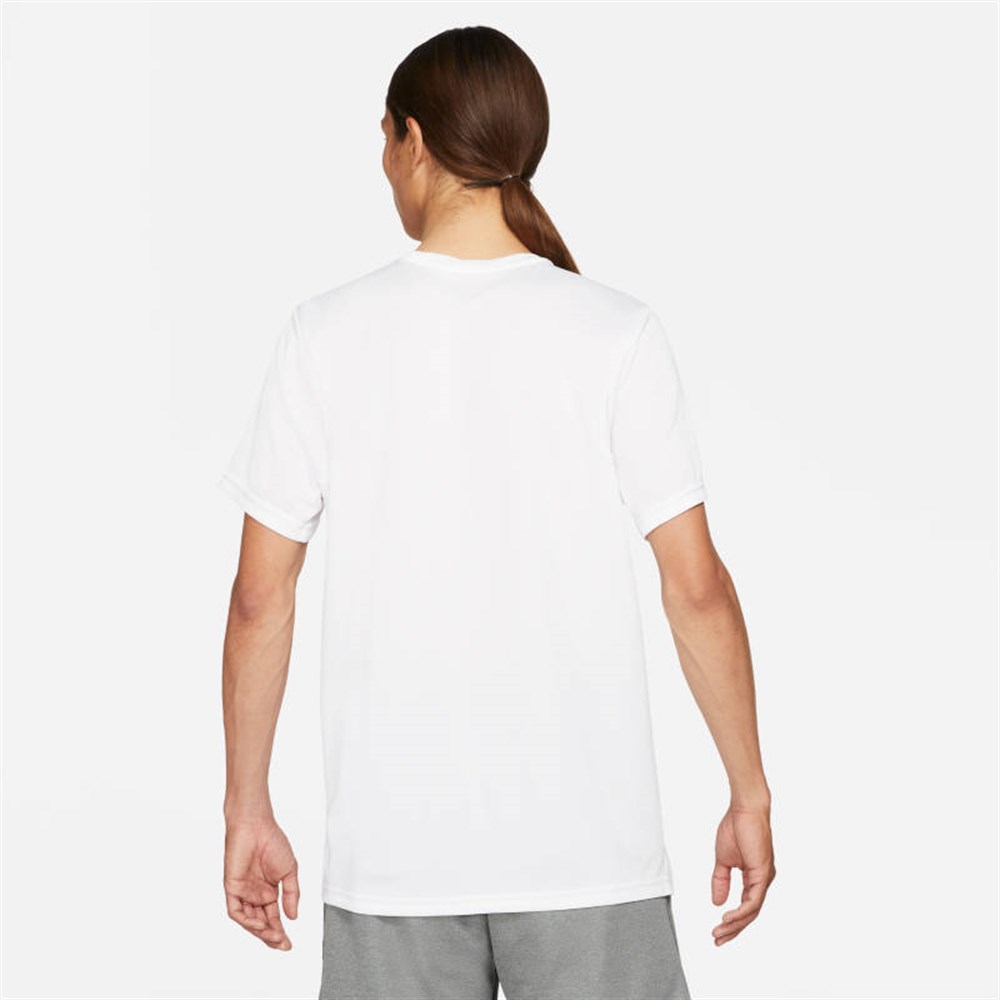 Nike M Nk Df Superset Top Ss Erkek Beyaz T-shirt - CZ1219-100