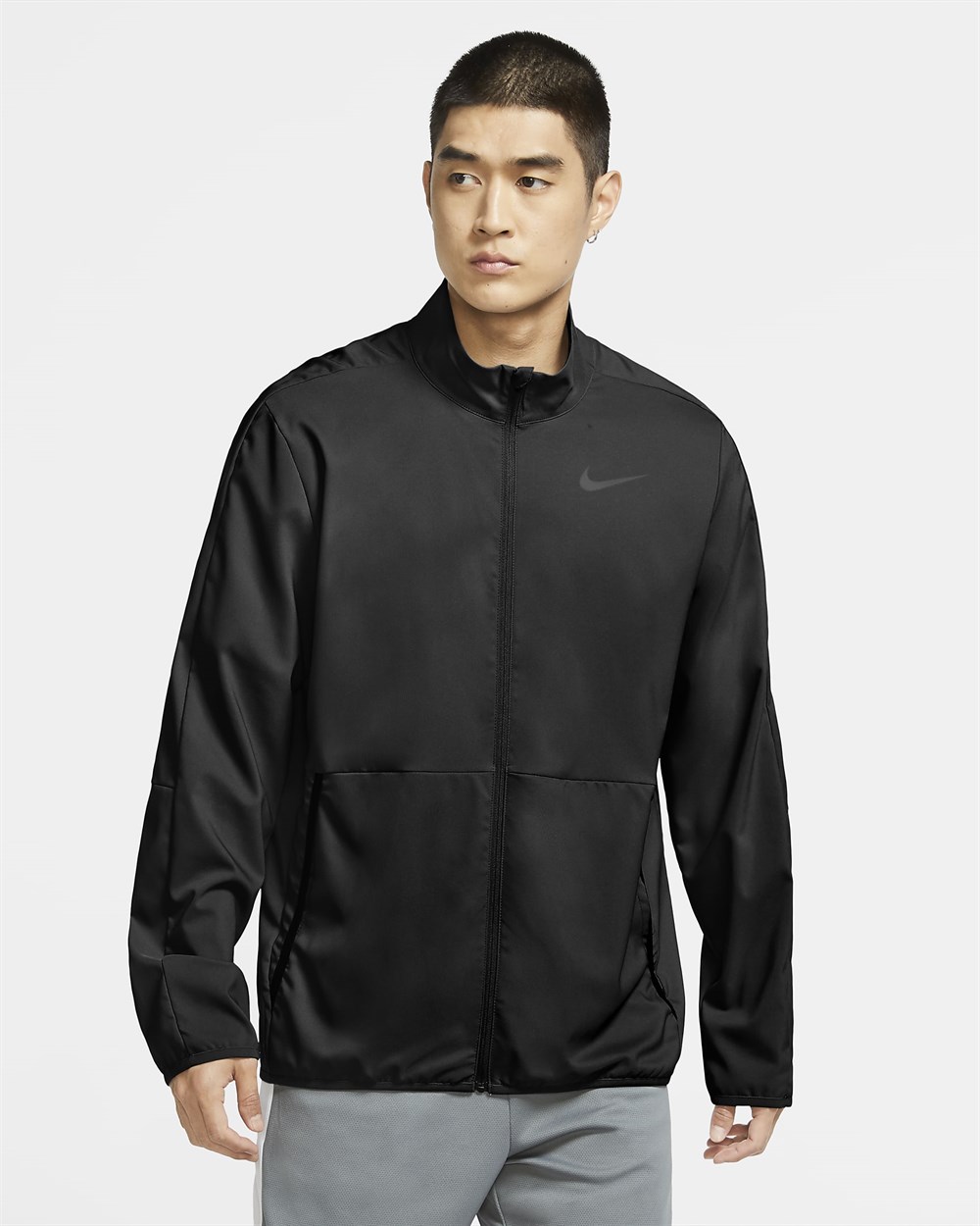 Nike M Nk Df Team Wvn Jkt Erkek Siyah Ceket - CU4953-010