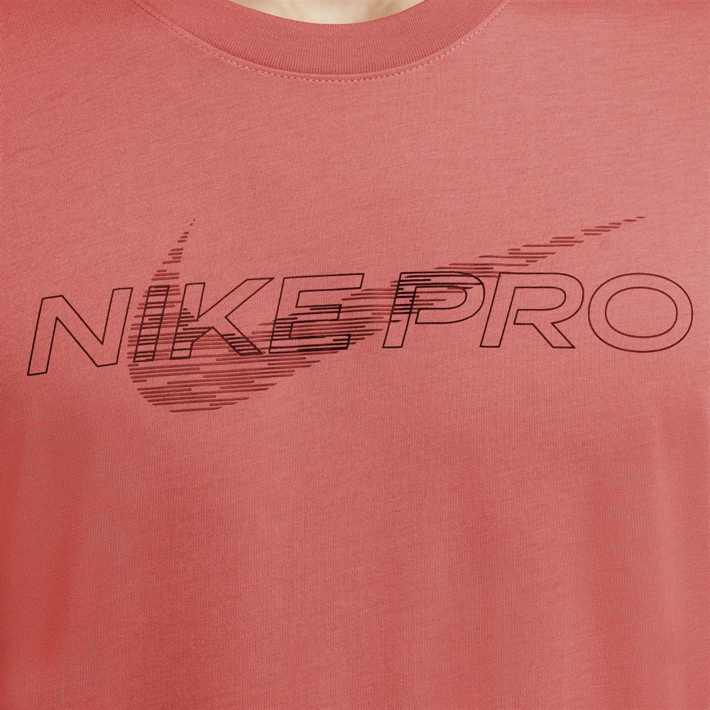 Nike M Nk Df Tee Db Nk Pro Erkek Turuncu T-shirt - DD6883-814