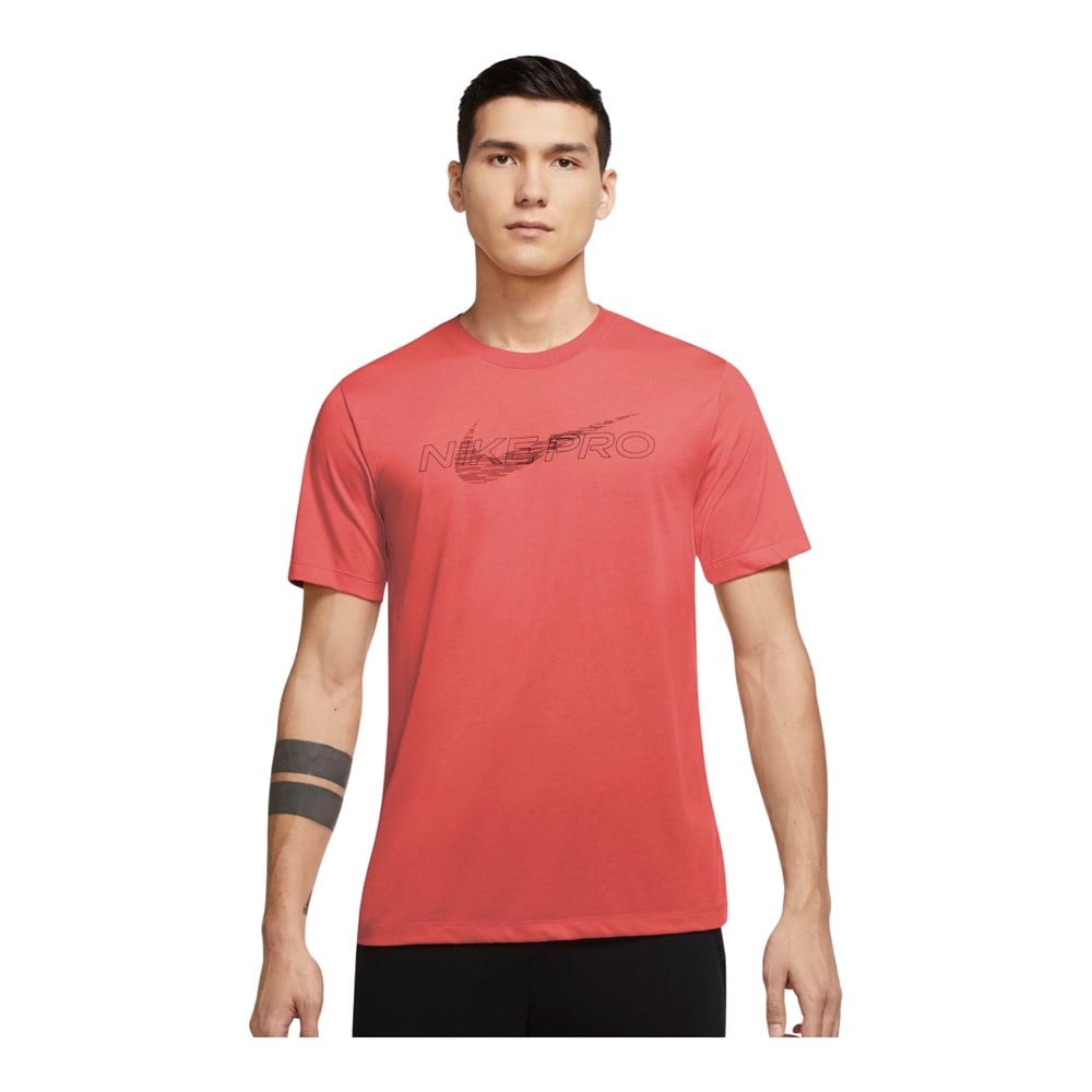 Nike M Nk Df Tee Db Nk Pro Erkek Turuncu T-shirt - DD6883-814