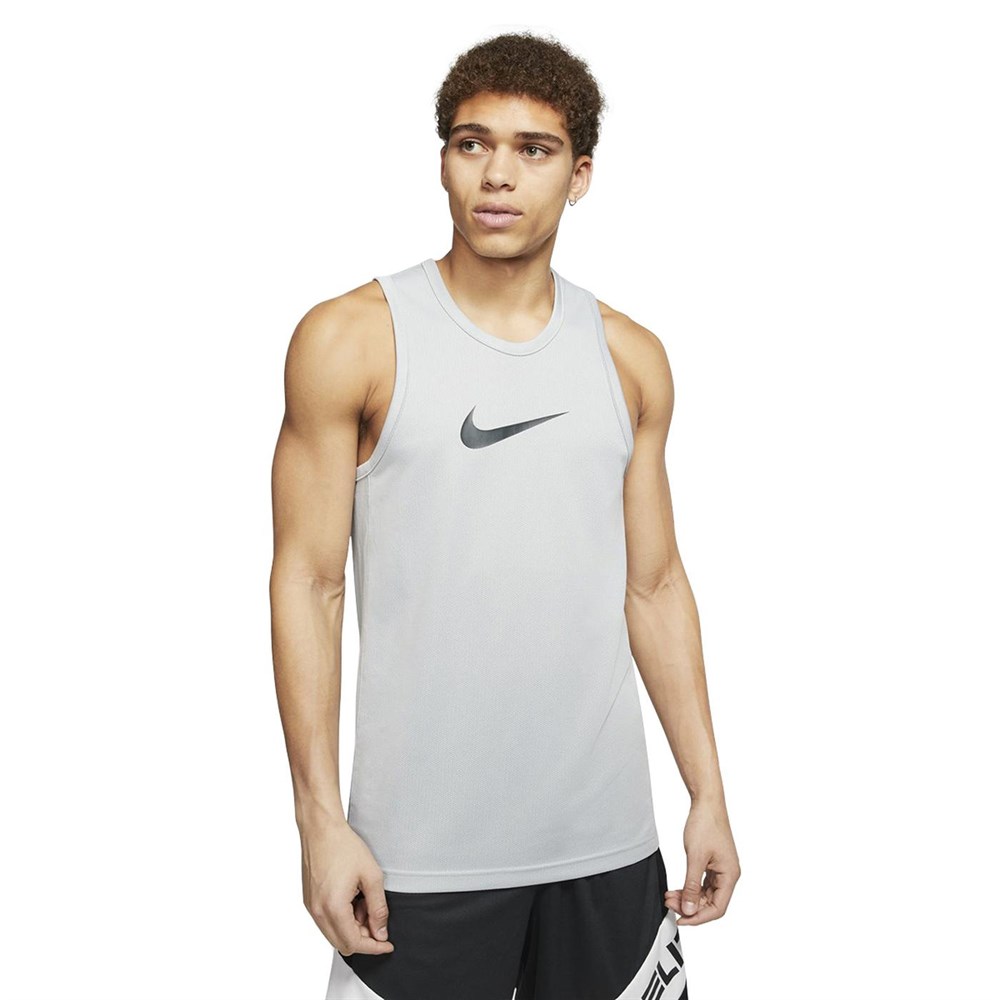 Nike M Nk Df Top Sl Crssover Sl Top Erkek Gri Atlet - BV9387-077