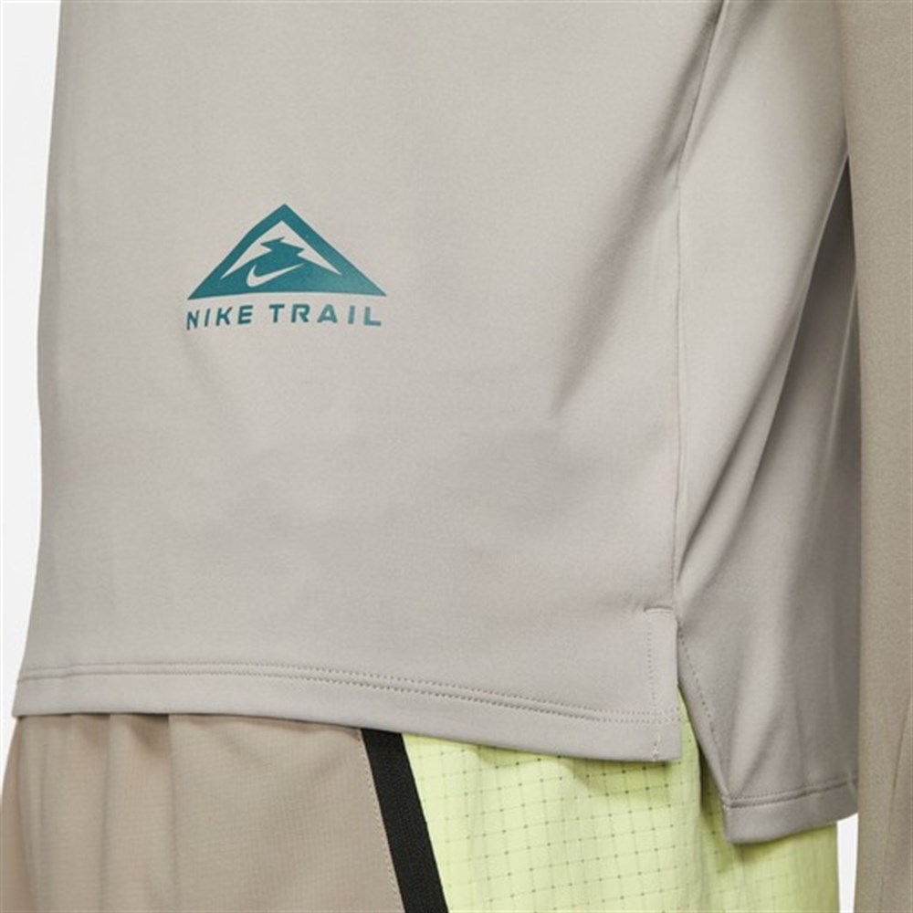 Nike M Nk Df Traıl Elmt Gx Hoodıe Erkek Gri Sweatshirt - DD4580-033