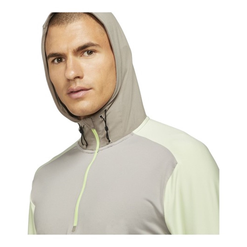 Nike M Nk Df Traıl Elmt Gx Hoodıe Erkek Gri Sweatshirt - DD4580-033